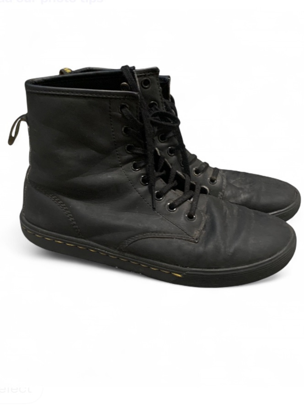 Dr Martens Sheridan Black Lace-Up High-Top Boots